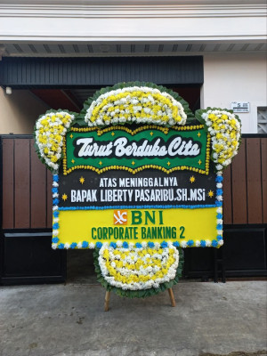 Papan Bunga Duka di Petuk Katimpun