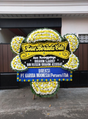 Papan Bunga Duka di Petuk Katimpun