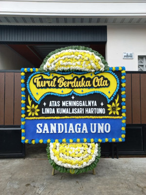 Papan Bunga Duka di Petuk Katimpun