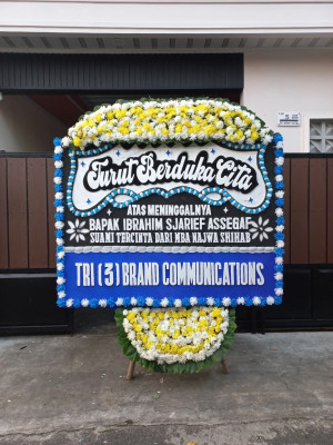 Papan Bunga Duka di Petuk Katimpun